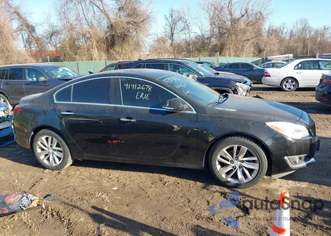 2014 Buick Regal Turbo/E-Assist Premium I из США, поврежденный, VIN 2G4GN5EX9E9286393